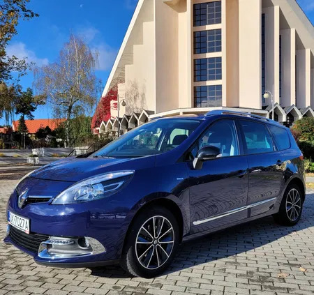 małopolskie Renault Grand Scenic cena 29300 przebieg: 152500, rok produkcji 2012 z Leśna